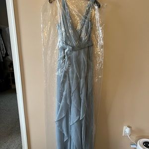 Dusty Blue Bridesmaid Dress